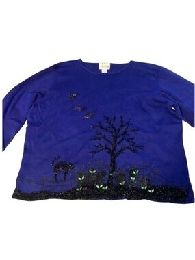 Quacker Factory Halloween Sweater
